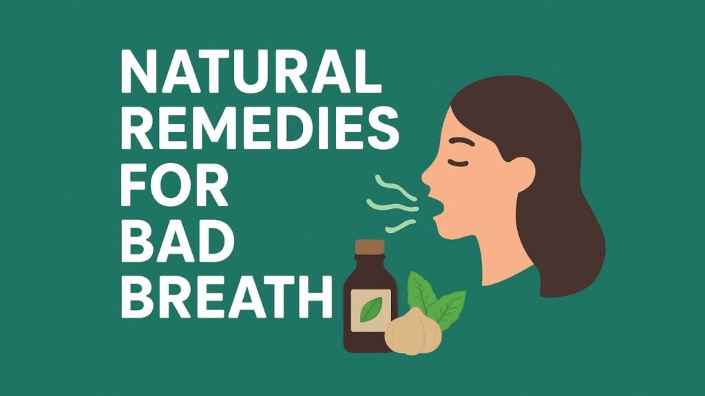 Natural remedies for bad breath