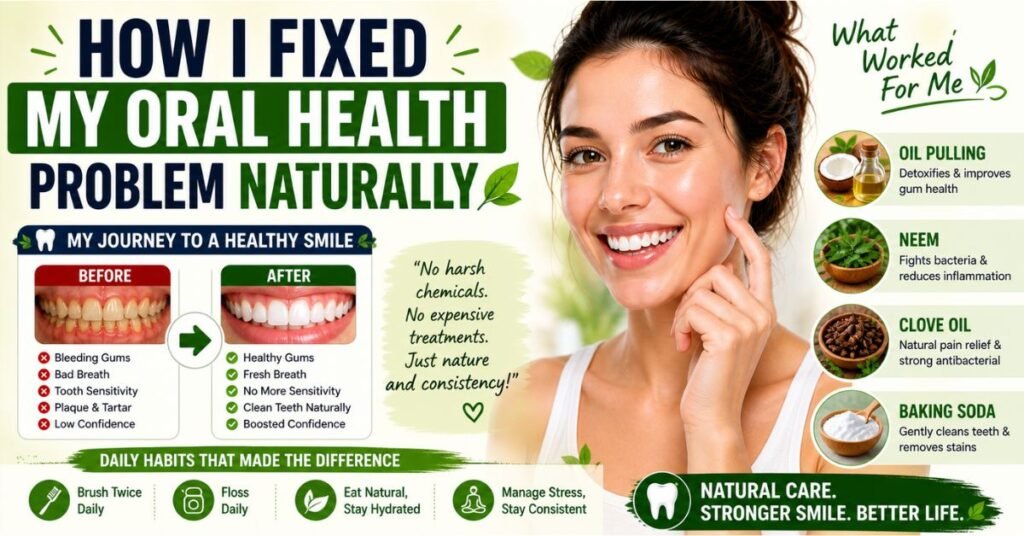 How I Fixed Oral Health Problem