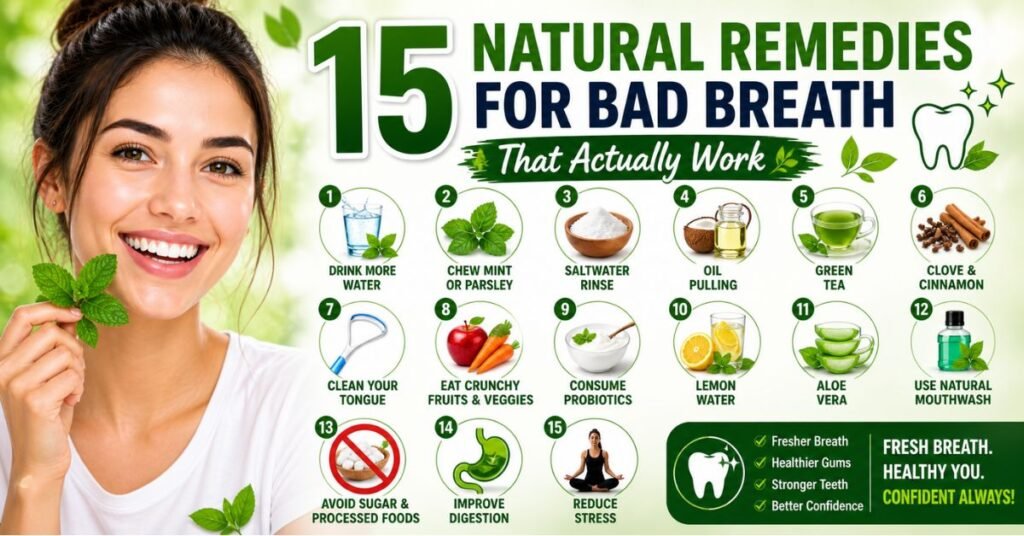 15 Natural Remedies for Bad Breath