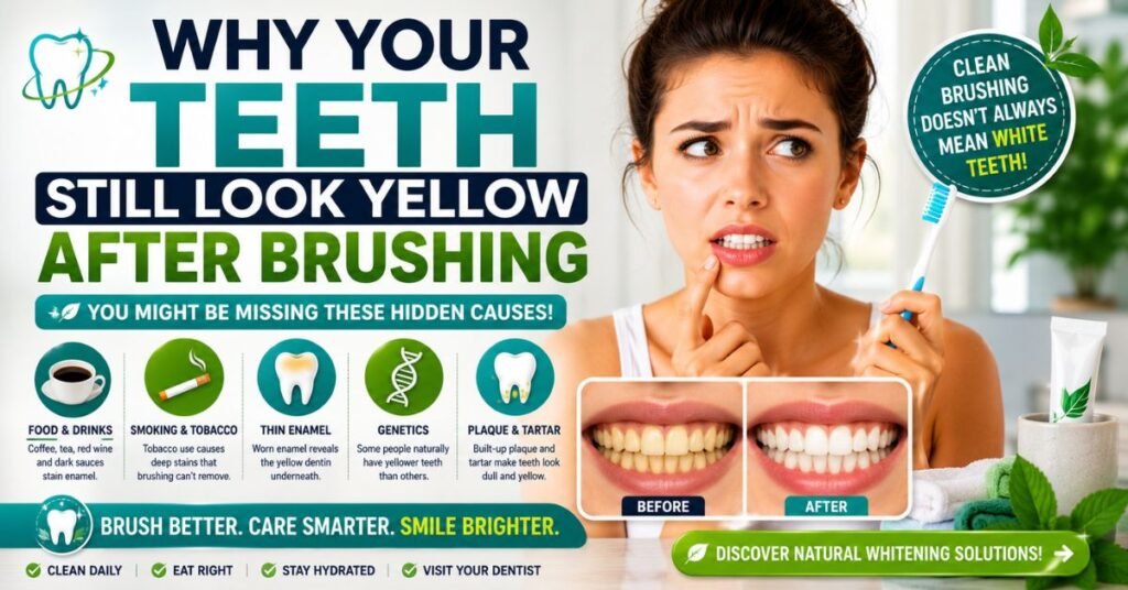 Teeth Still Look Yellow After Brushing
