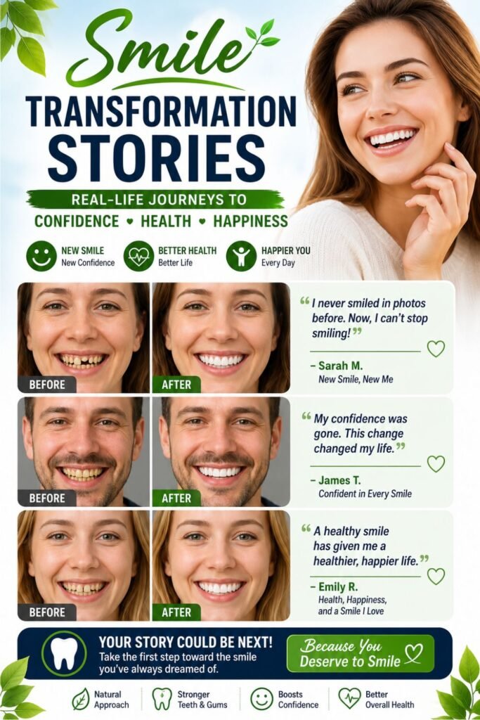 Real-life Smile Transformation Stories