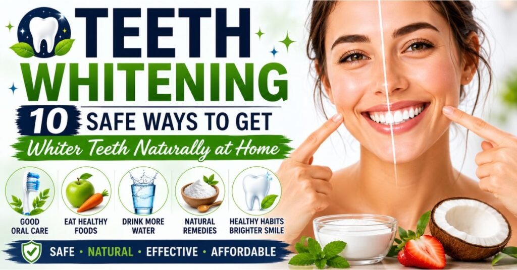 10 Safe Ways to Get Whiter Teeth Naturally